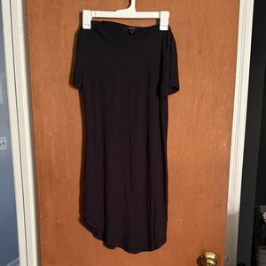 Black Short Sleeve Dress